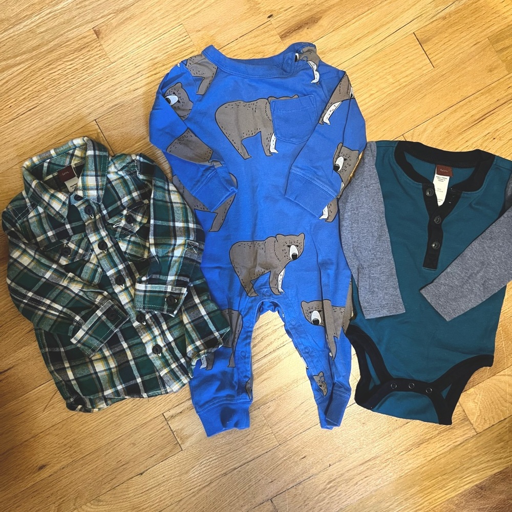 Tea Collection Baby Boy Bundle 6-12 Months